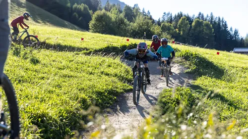 Bike park in Leogang