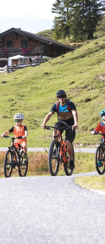 Biking with the family