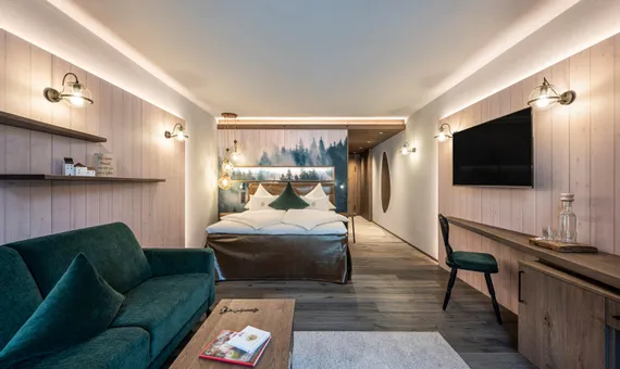 The comfort room Baumtraum in the Resort Riederalm