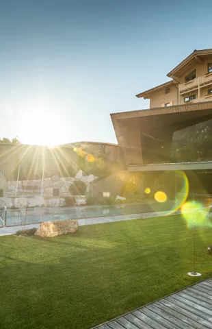 Thermal pool in the Riederalm Leogang