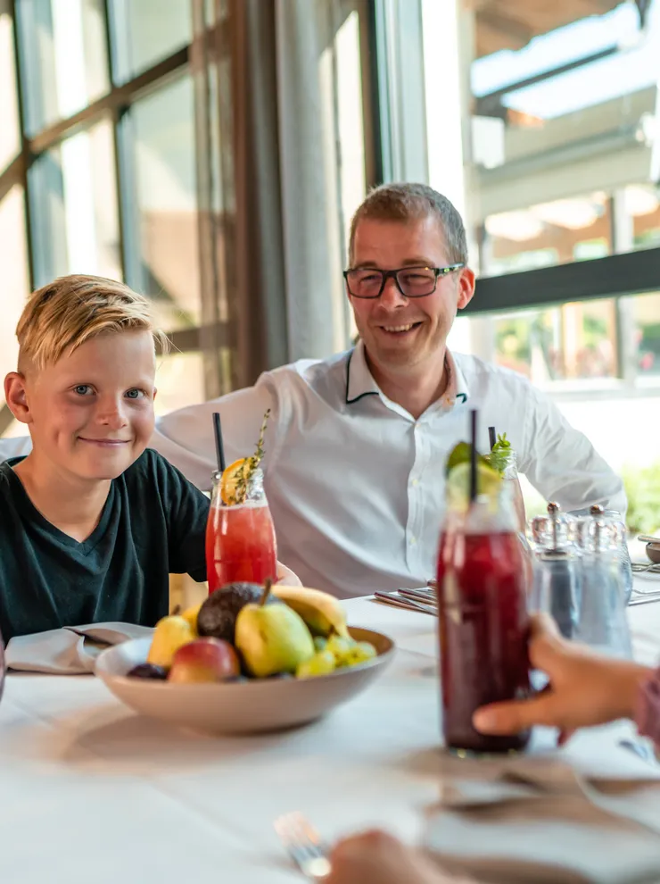 Restaurant Wald und Wiese im Resort Riederalm