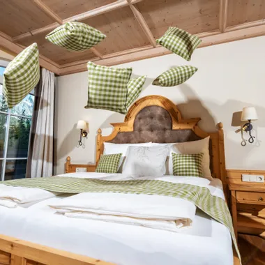 Feel-good rooms at the Riederalm Resort