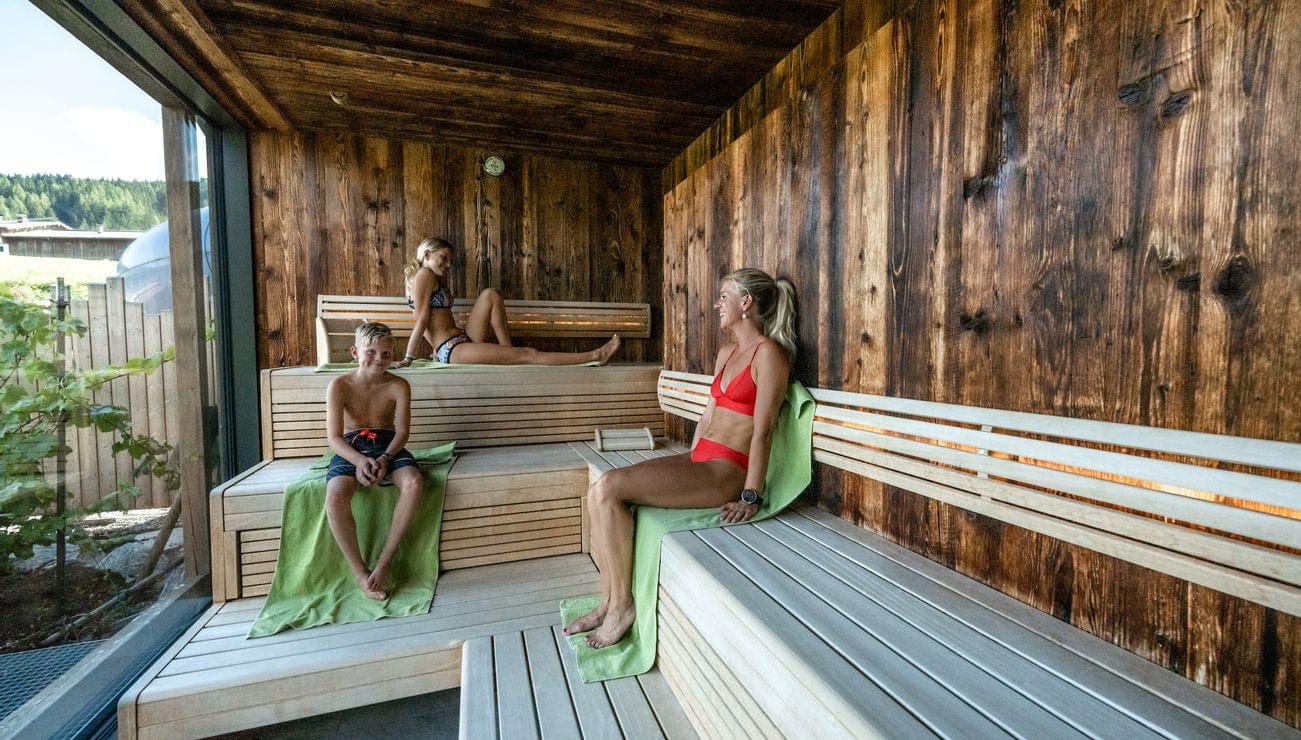Familiensauna Wellness