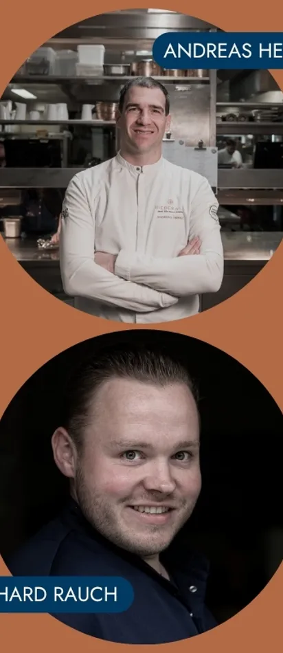Portrait von 2 Köchen