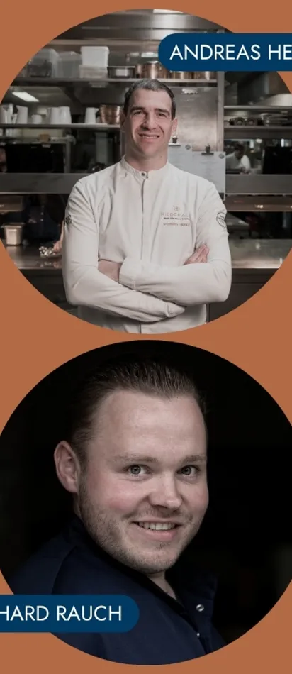 Portrait von 2 Köchen