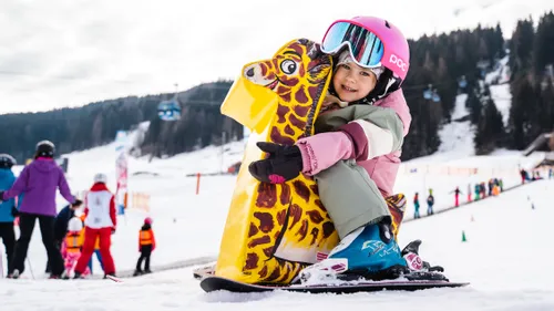 Ski paradise for children (Kinderland) in Saalbach Hinterglemm