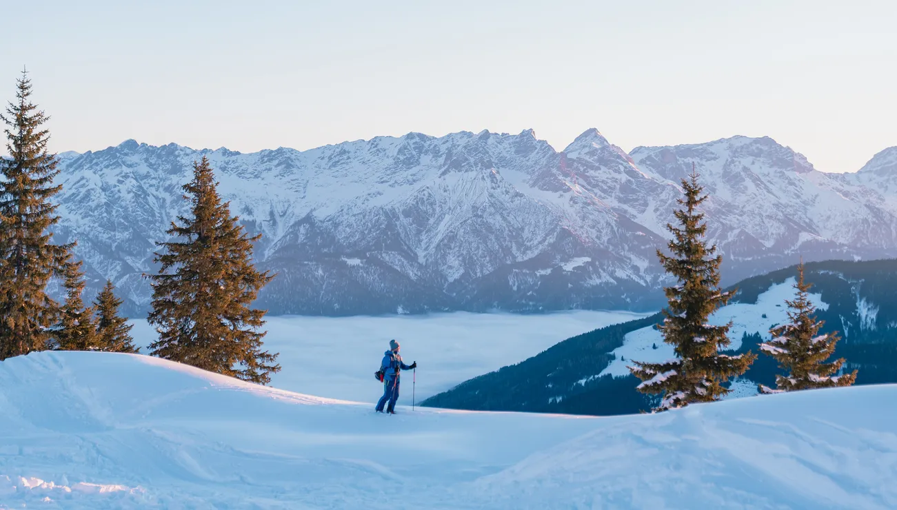 Winter in Saalfelden im Salzburgerland