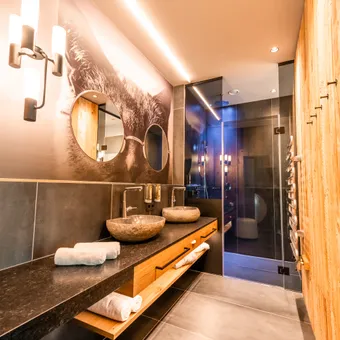 Bathroom at Luxury Spa Penthouse
