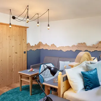 Panorama Zimmer Deluxe in der Riederalm