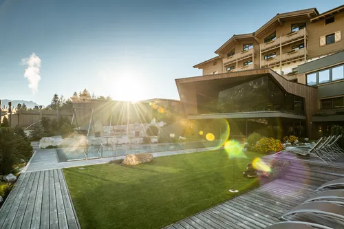 Thermal pool in the Riederalm Leogang