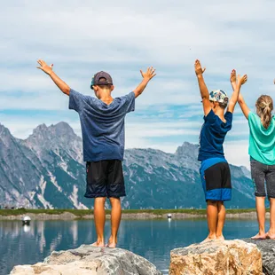 Stille Wasser am Asitz Familienausflug