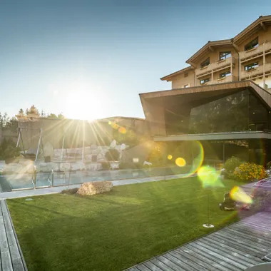 Thermal pool in the Riederalm Leogang