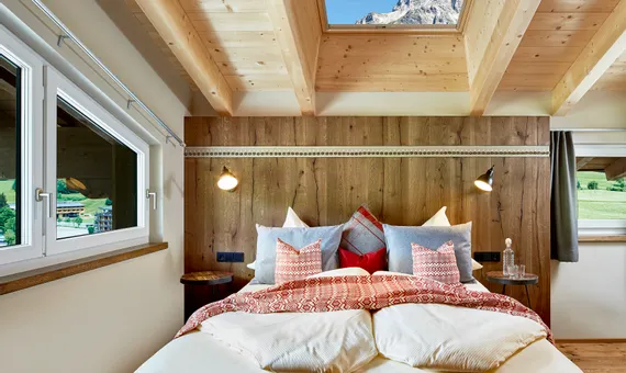 Bed in the Hohen Salzburg Suite