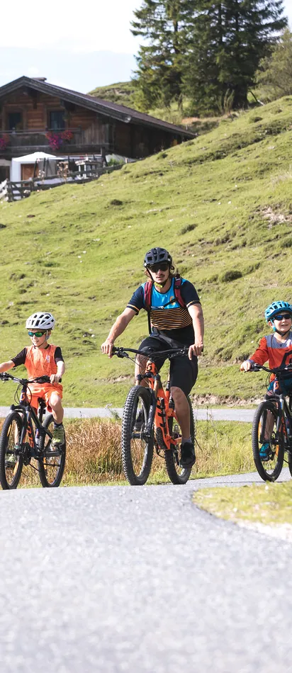 Biken mit der Familie