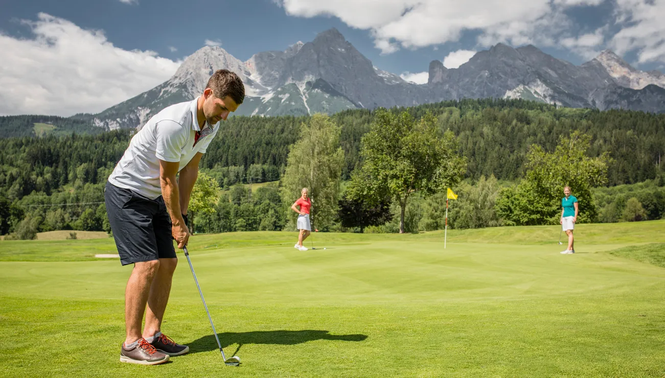 Golf course in Leogang