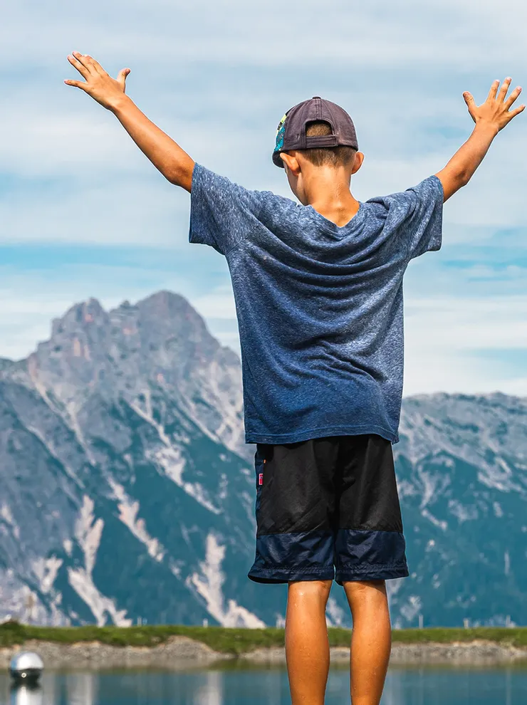 Stille Wasser am Asitz in Saalfelden