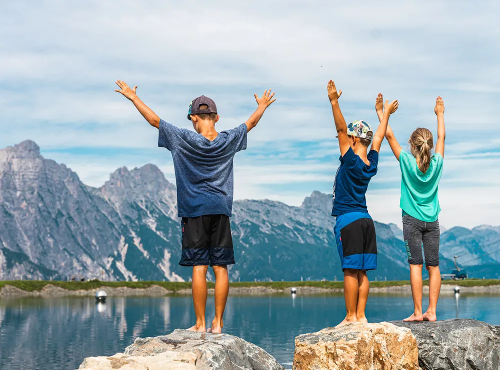 Stille Wasser am Asitz Familienausflug